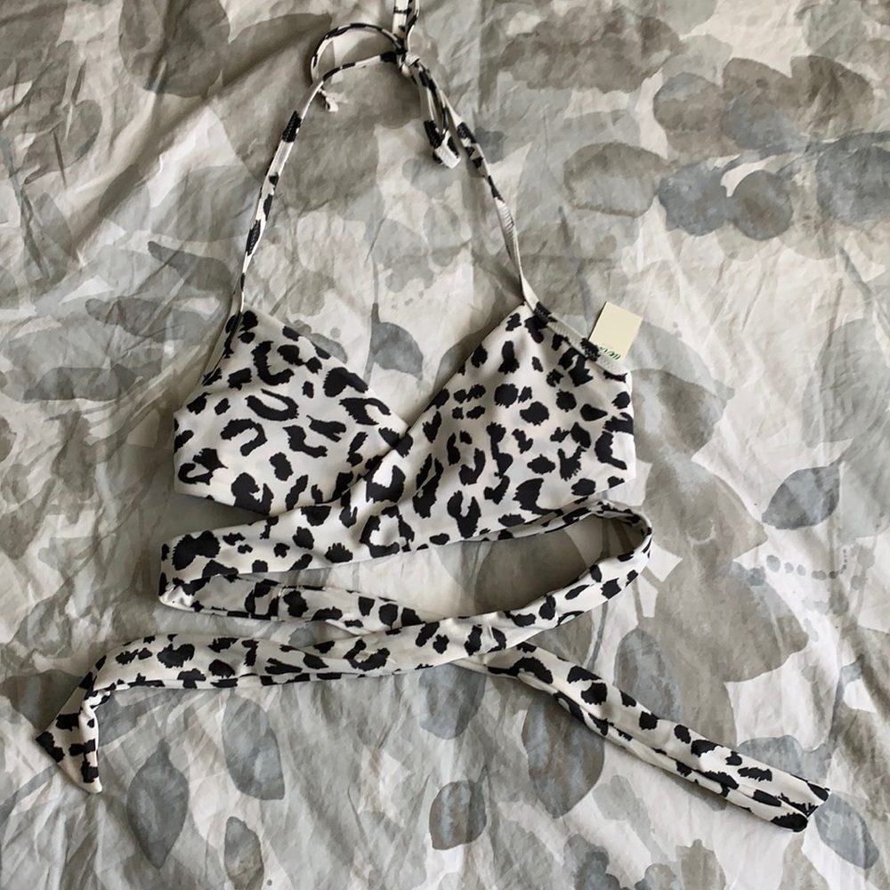 Aerie wrap bikini top
